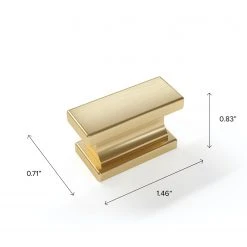 NewAge Products Kitchen Cabinet Handles Contemporary Square