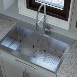 NewAge Products Kitchen Sinks 36in Standard Sink (including Bottom Grid)