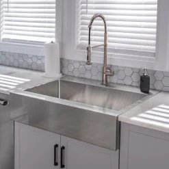 NewAge Products 36in Farmhouse Sink (including Bottom Grid)
