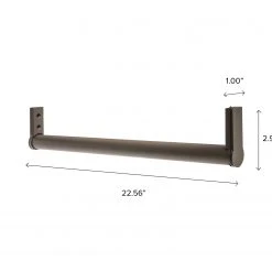 NewAge Products Laundry Room Cabinets Closet Rod Kit