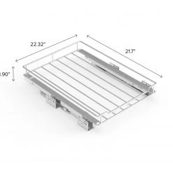 NewAge Products Cabinet Pull Out Bottle Rack 21 NewAge Products Cabinet Pull Out Bottle Rack