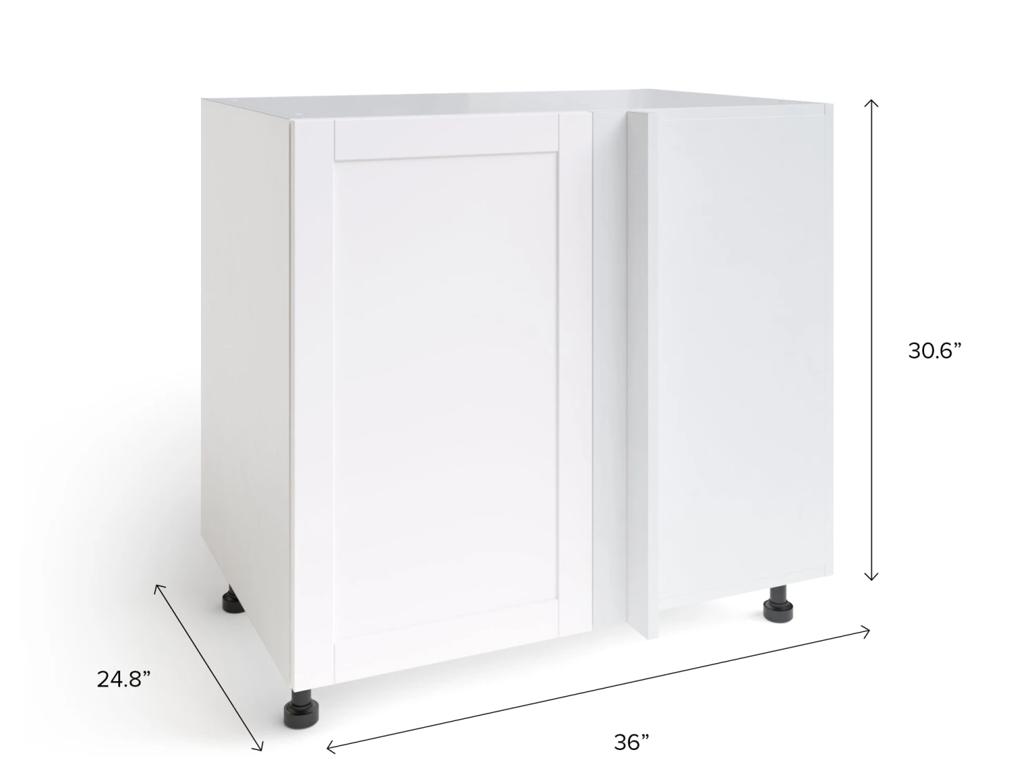 NewAge Products Home Blind Corner Base Cabinet, 36 Inch Pantry Cabinets 8 NewAge Products Home Blind Corner Base Cabinet, 36 Inch Pantry Cabinets