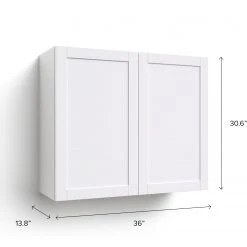 NewAge Products Home Two Door Wall Cabinet Home Bar Cabinets