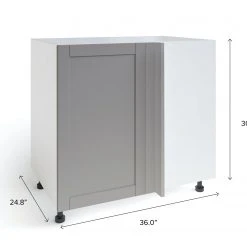 NewAge Products Home Blind Corner Base Cabinet, 36 Inch Pantry Cabinets 47 NewAge Products Home Blind Corner Base Cabinet, 36 Inch Pantry Cabinets