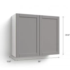 NewAge Products Home Two Door Wall Cabinet Home Bar Cabinets