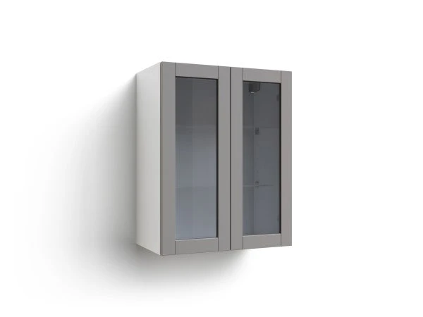 NewAge Products Pantry Cabinets Home Two Glass Door Wall Cabinet 17 NewAge Products Pantry Cabinets Home Two Glass Door Wall Cabinet