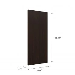 NewAge Products Home Island Back Panel Home Bar Cabinets