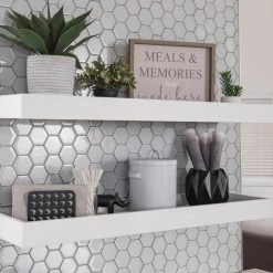 NewAge Products Home Laundry Room 11 Piece Cabinet Set With Centered Shelf, Sink And Faucet Laundry Room Cabinets