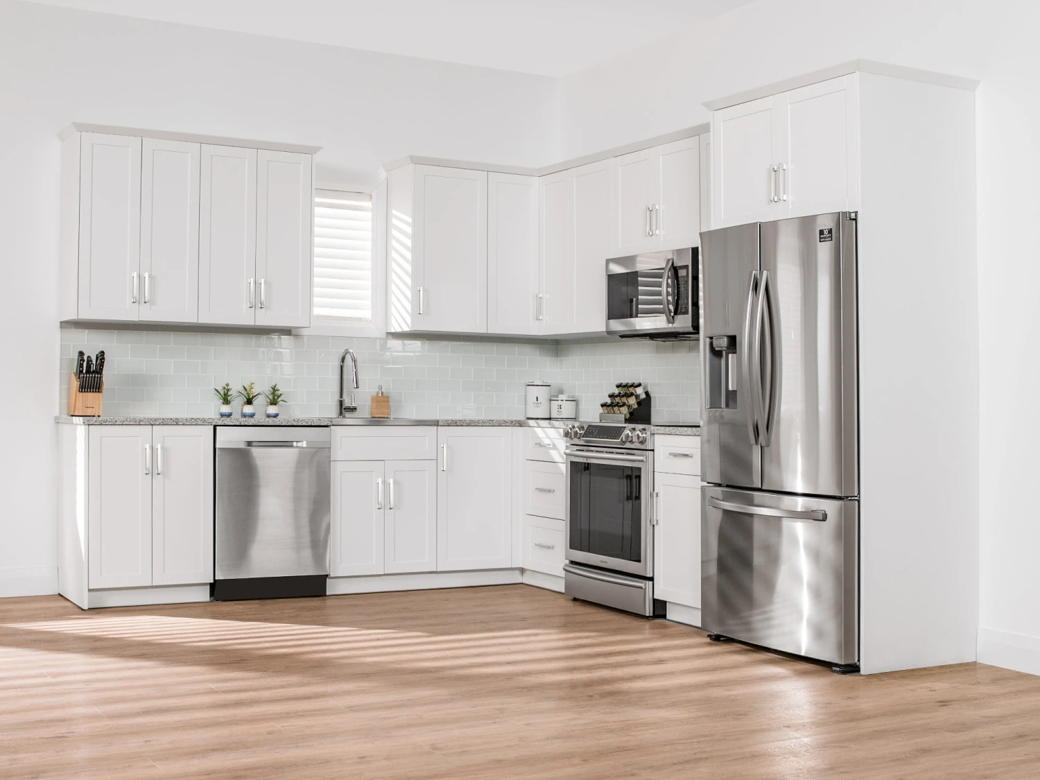 NewAge Products Home Kitchen 13 Piece Cabinet Set With Pantry Cabinet And Sink 4 NewAge Products Home Kitchen 13 Piece Cabinet Set With Pantry Cabinet And Sink