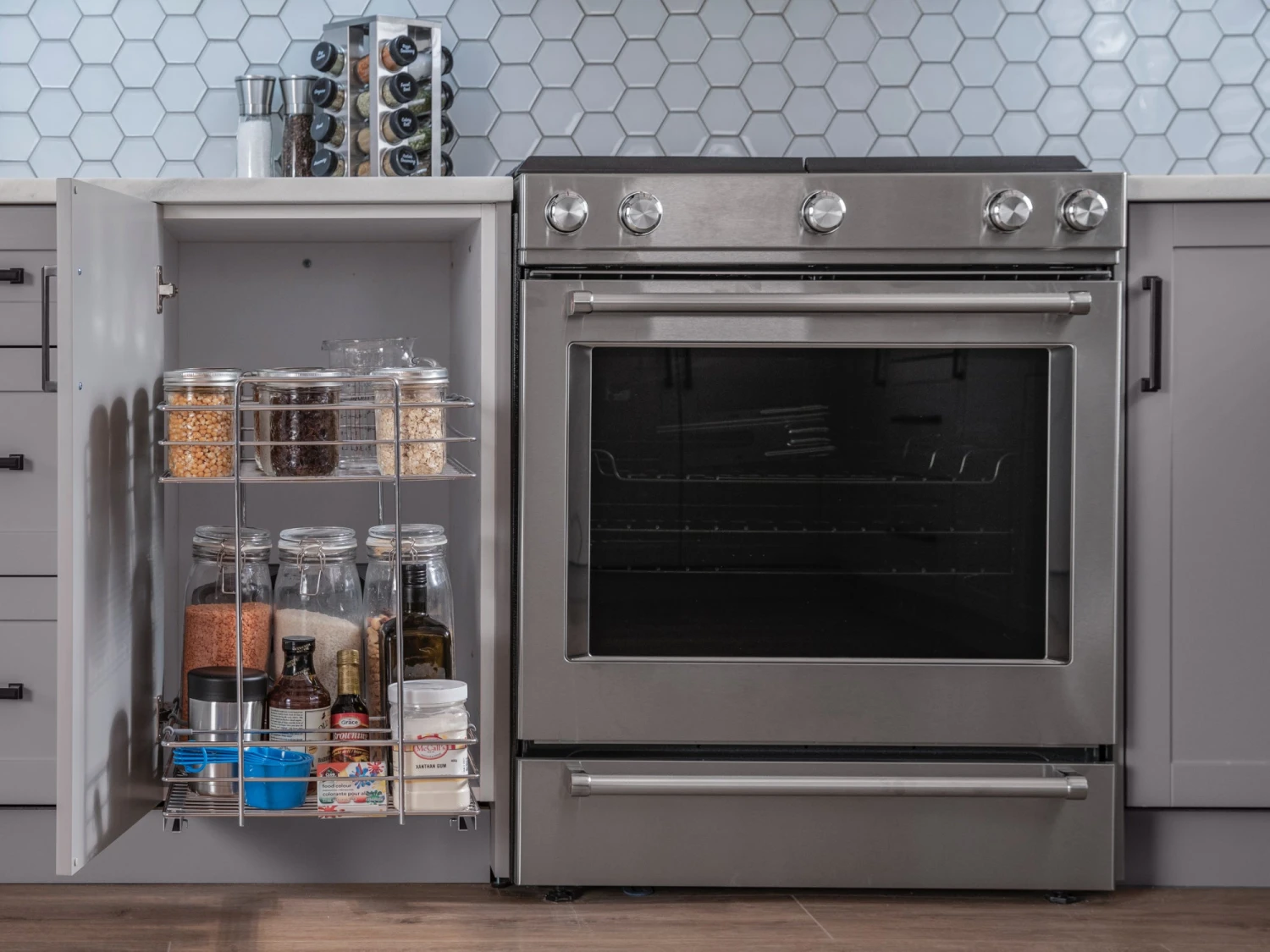 NewAge Products Home Kitchen 13 Piece Cabinet Set With Pantry Cabinet And Sink 20 NewAge Products Home Kitchen 13 Piece Cabinet Set With Pantry Cabinet And Sink