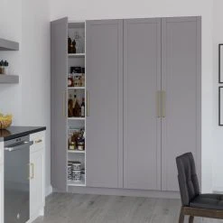 NewAge Products Home Kitchen 13 Piece Cabinet Set With Pantry Cabinet And Sink 49 NewAge Products Home Kitchen 13 Piece Cabinet Set With Pantry Cabinet And Sink