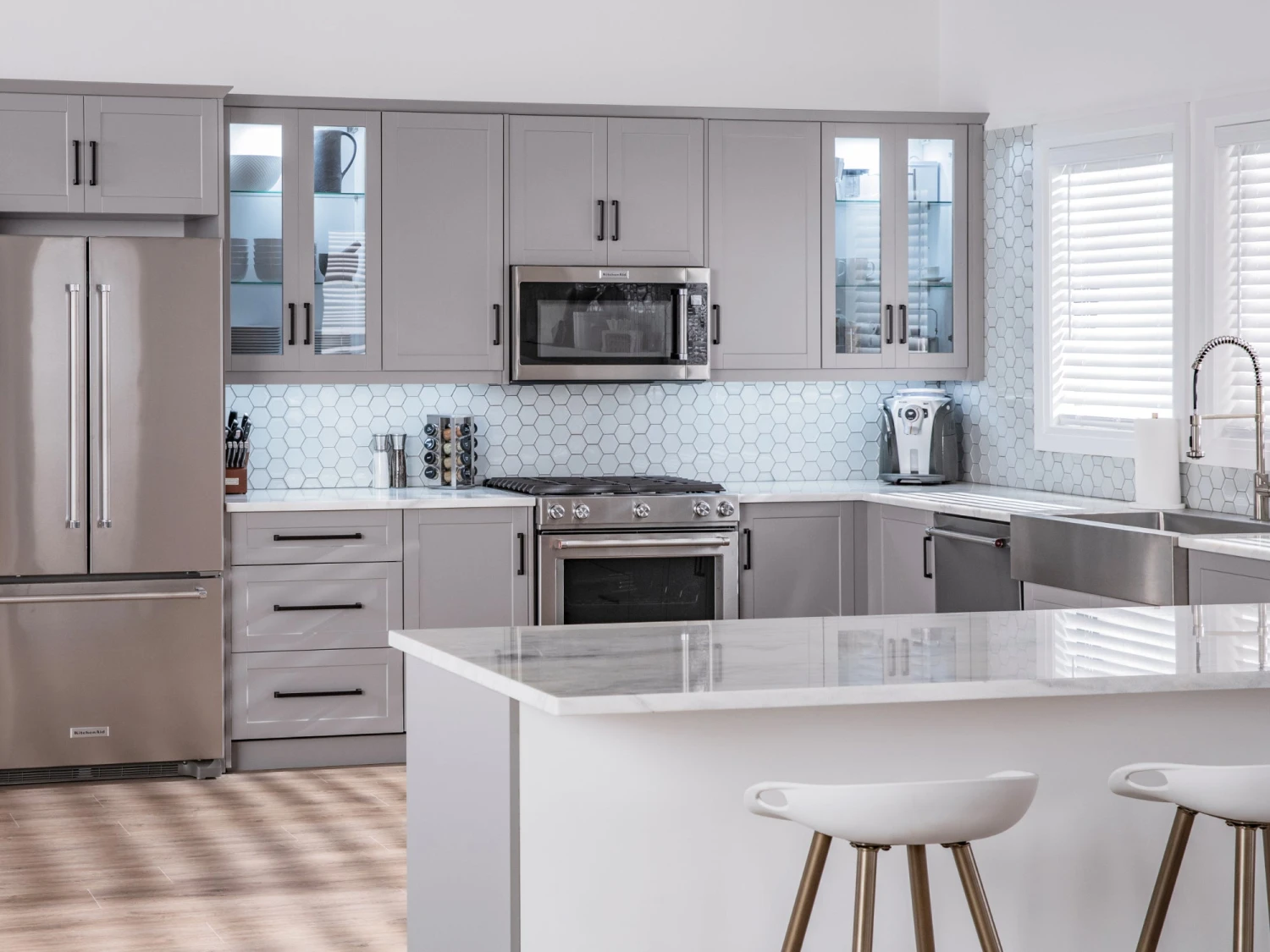 NewAge Products Home Kitchen 13 Piece Cabinet Set With Pantry Cabinet And Sink 16 NewAge Products Home Kitchen 13 Piece Cabinet Set With Pantry Cabinet And Sink