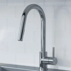 NewAge Products Shop Kitchen Sets 19 In. Overmount Single Bowl Stainless Steel Sink With Classic Pull Down Faucet 27 NewAge Products Shop Kitchen Sets 19 In. Overmount Single Bowl Stainless Steel Sink With Classic Pull Down Faucet