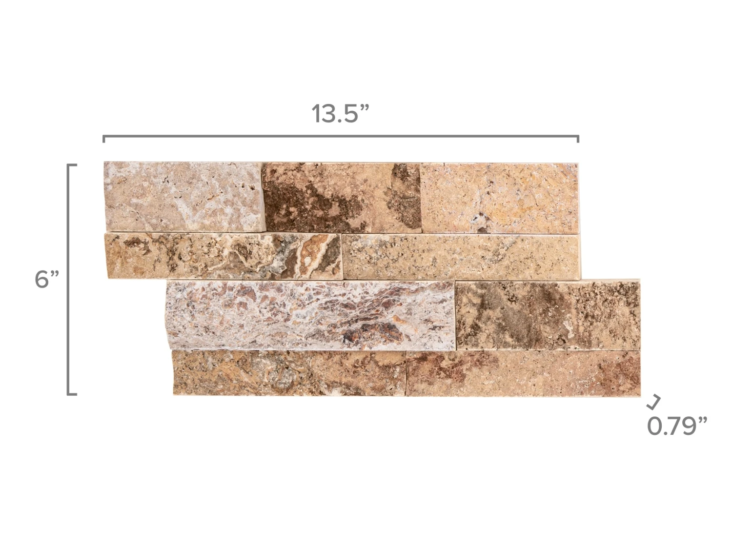 NewAge Products Outdoor Kitchen Natural Stacked Stone (Pack Of 6) 11 NewAge Products Outdoor Kitchen Natural Stacked Stone (Pack Of 6)