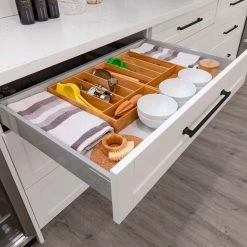 NewAge Products Home Bar Cabinets Home Bar 4 Piece Cabinet Set With Glass Door And Single Drawer Cabinets - 24 Inch