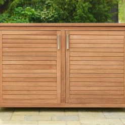 NewAge Products Patio Furniture Teak Deck Box