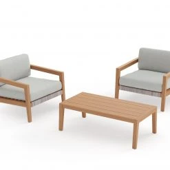 NewAge Products Patio Furniture Lakeside 3 Piece Set With Coffee Table 42 NewAge Products Patio Furniture Lakeside 3 Piece Set With Coffee Table