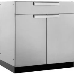 None Outdoor Kitchen Stainless Steel 32" Bar Cabinet