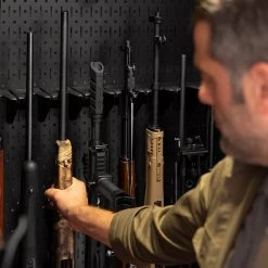 NewAge Products Garage Storage Secure Gun Cabinet Accessory -Short Barrel Rest (Pack Of 2)