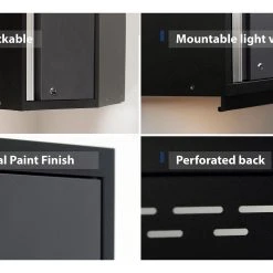 None Bold Series Corner Wall Garage Storage