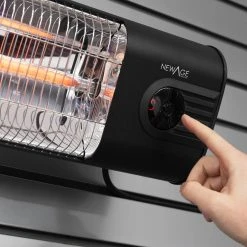NewAge Products 1500w Infrared Heater With Slatwall Bracket 22 NewAge Products 1500w Infrared Heater With Slatwall Bracket