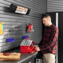 NewAge Products 1500w Infrared Heater With Slatwall Bracket 20 NewAge Products 1500w Infrared Heater With Slatwall Bracket