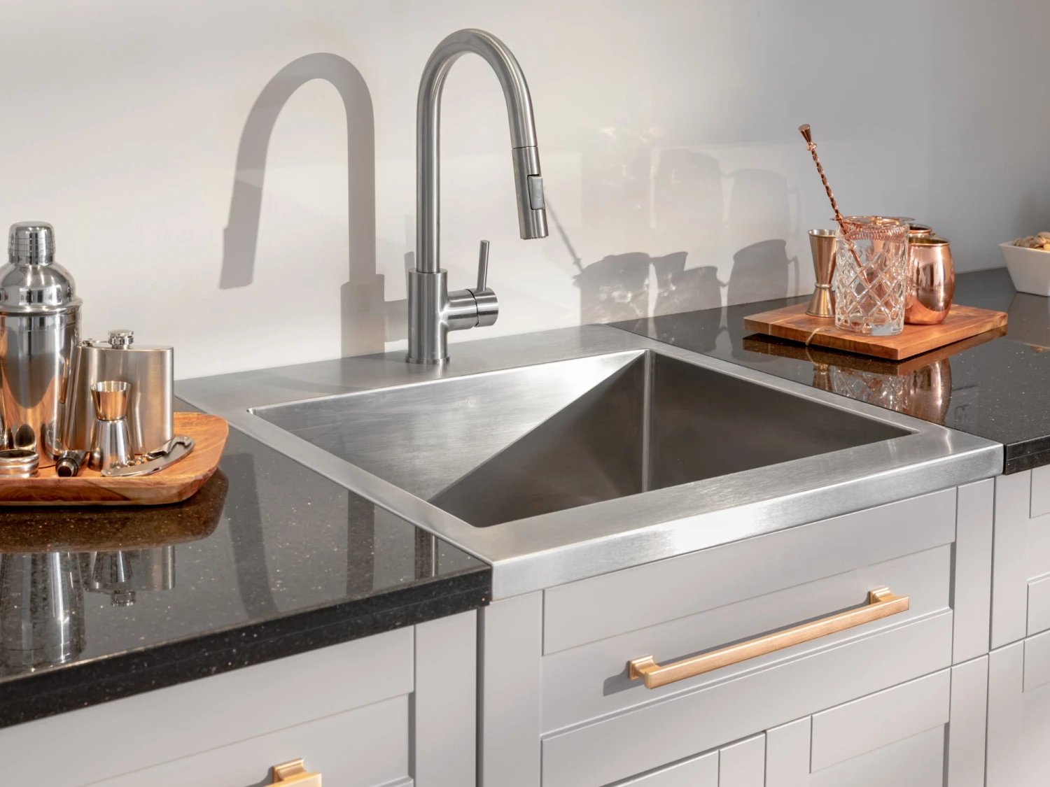 NewAge Products Home Wet Bar 10 Piece Cabinet Set With Drawers, Shelves, 36 In. Sink And Faucet - 24 Inch Home Bar Cabinets 29 NewAge Products Home Wet Bar 10 Piece Cabinet Set With Drawers, Shelves, 36 In. Sink And Faucet - 24 Inch Home Bar Cabinets