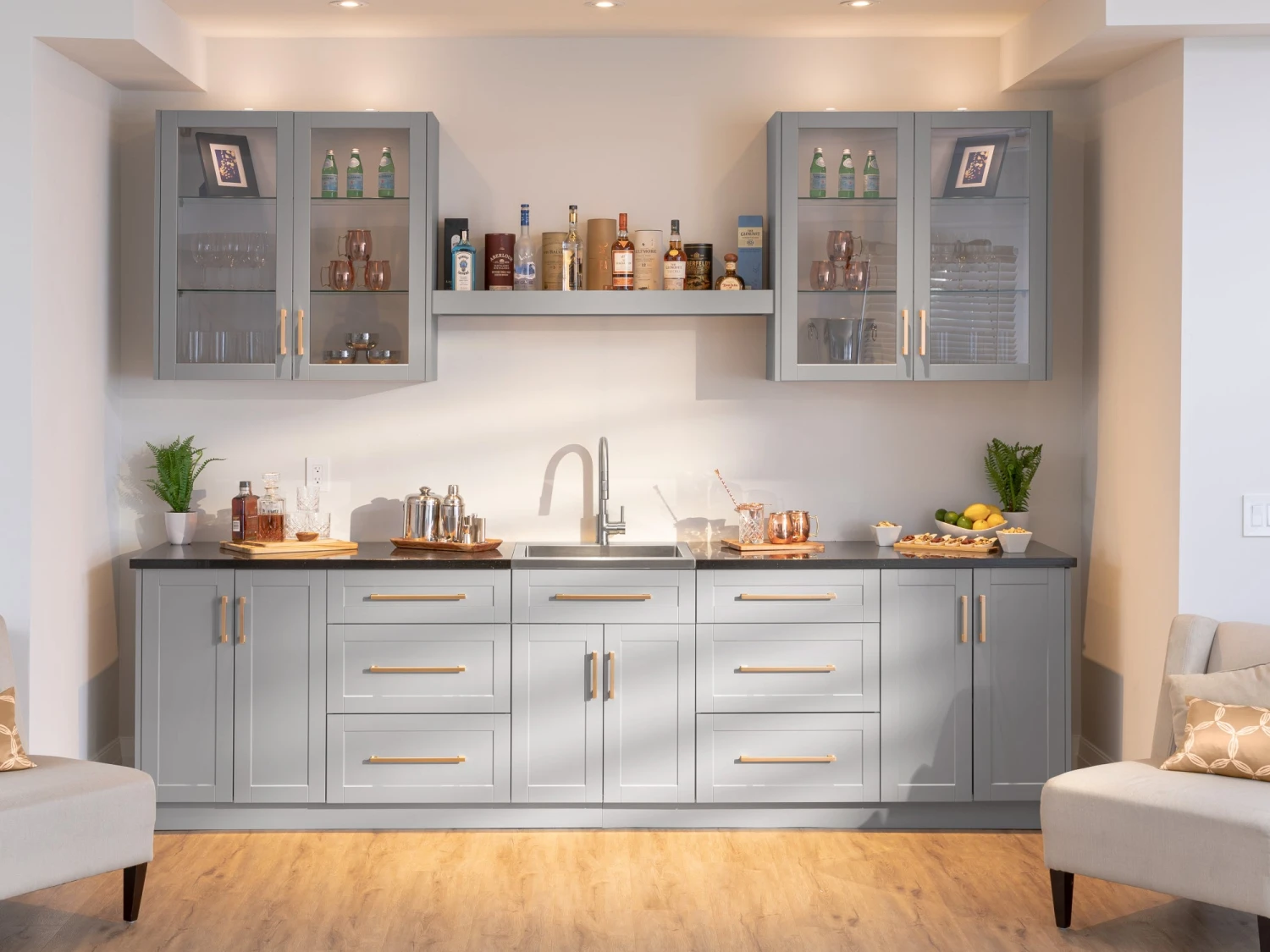 NewAge Products Home Bar 6 Piece Cabinet Set With Glass Door And Shelves - 24 Inch Home Bar Cabinets 22 NewAge Products Home Bar 6 Piece Cabinet Set With Glass Door And Shelves - 24 Inch Home Bar Cabinets