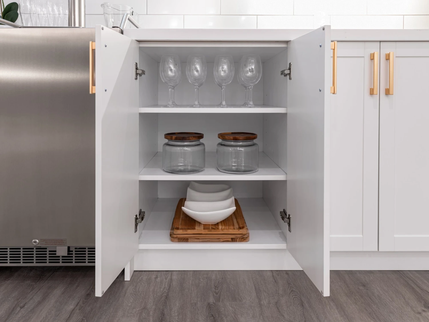 NewAge Products Home Bar Cabinets Home Bar 5 Piece Cabinet Set With Glass Door And Pantry Cabinet -24 Inch 10 NewAge Products Home Bar Cabinets Home Bar 5 Piece Cabinet Set With Glass Door And Pantry Cabinet -24 Inch