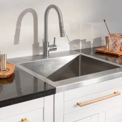 NewAge Products Home Bar Cabinets Home Wet Bar 9 Piece Cabinet Set With Drawers, Shelves, 36 In. Sink And Faucet - 24 Inch