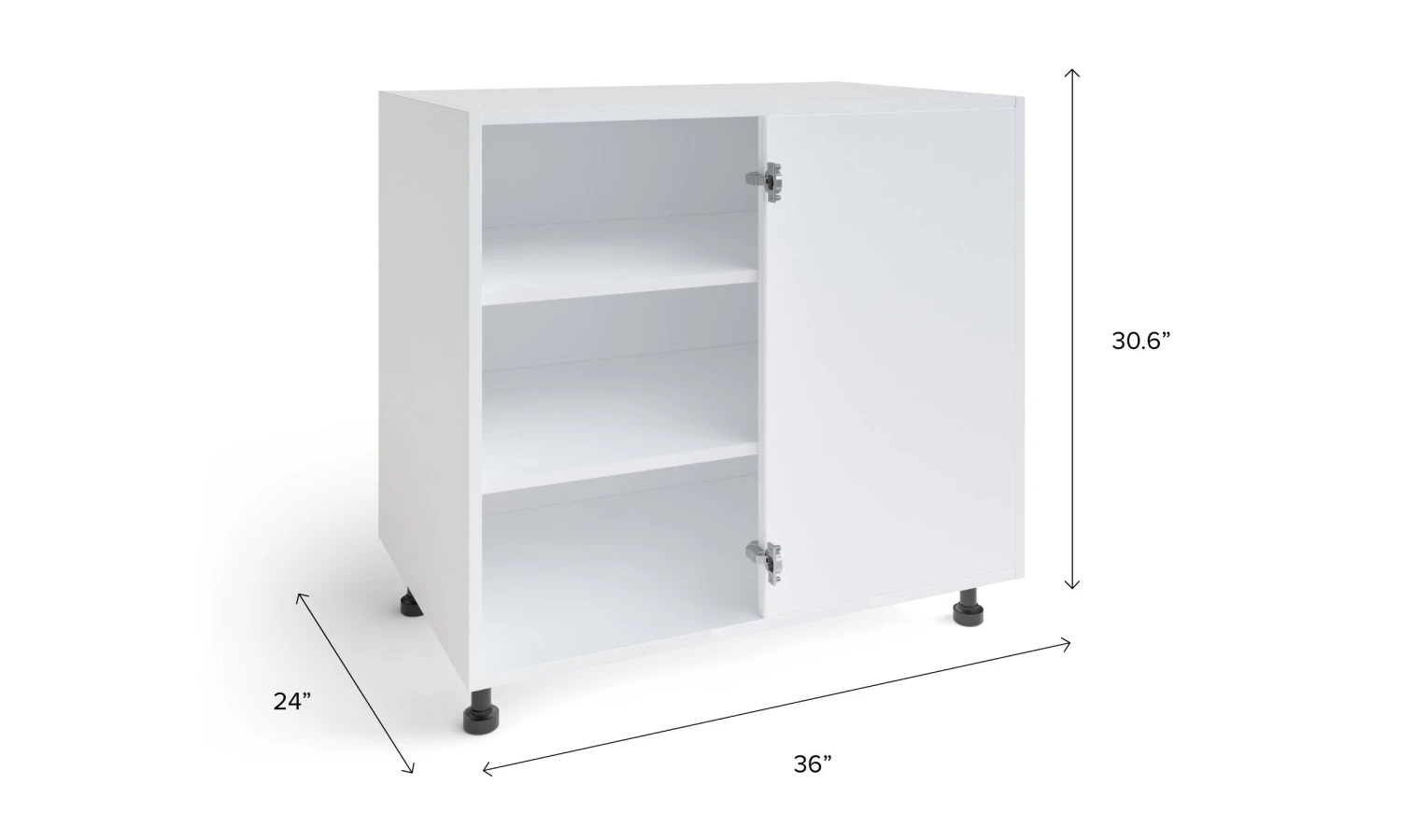 NewAge Products Home Blind Corner Base Cabinet, 36 Inch Pantry Cabinets 32 NewAge Products Home Blind Corner Base Cabinet, 36 Inch Pantry Cabinets