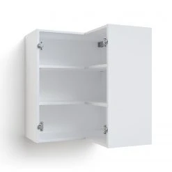 NewAge Products Home Corner Wall Cabinet - 27 Inch 56 NewAge Products Home Corner Wall Cabinet - 27 Inch