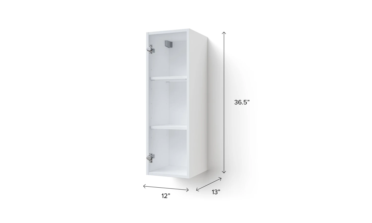 NewAge Products Home Extended Single Door Wall Cabinet (Frame Only) 2 NewAge Products Home Extended Single Door Wall Cabinet (Frame Only)