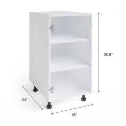 NewAge Products Home Single Door Base Cabinet (Frame Only) Pantry Cabinets 25 NewAge Products Home Single Door Base Cabinet (Frame Only) Pantry Cabinets