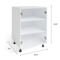 NewAge Products Pantry Cabinets Home Two Door Base Cabinet (Frame Only)