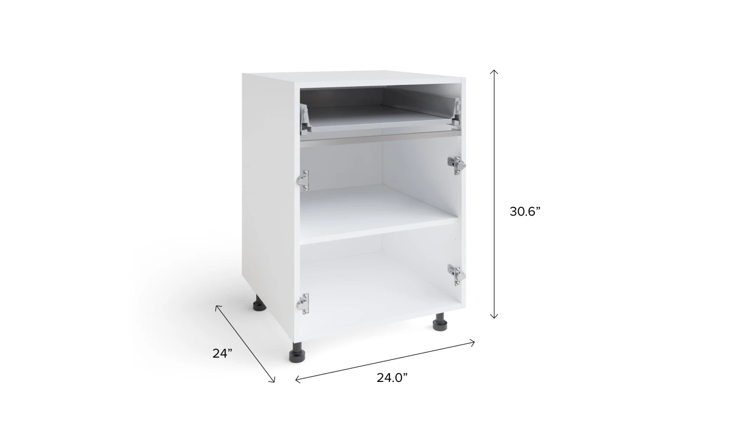 NewAge Products Pantry Cabinets Home Two Door, Single Drawer Cabinet (Frame Only) 2 NewAge Products Pantry Cabinets Home Two Door, Single Drawer Cabinet (Frame Only)