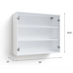 NewAge Products Home Two Door Wall Cabinet Home Bar Cabinets