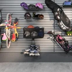 NewAge Products Garage Storage Slatwall Accessories Mesh Basket