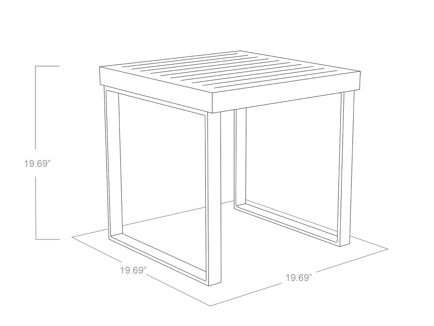 NewAge Products Patio Furniture Monterey Side Table 7 NewAge Products Patio Furniture Monterey Side Table