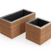 NewAge Products Monterey Square Planter & Rectangular Planter Boxes (Set Of 2)