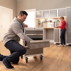 NewAge Products Bold Series 3 Piece Cabinet Set Garage Storage