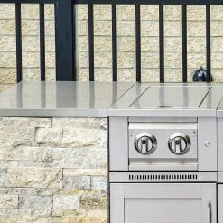 NewAge Products Signature Series Outdoor Kitchen Countertop 1 Sided Extended