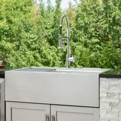 NewAge Products Signature Series Outdoor Kitchen 36 In. Farmhouse Sink Cabinet