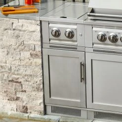 NewAge Products Signature Series Outdoor Kitchen 16 In. Dual Side Burner Cabinet