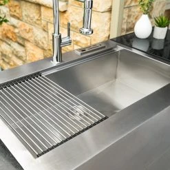 NewAge Products Signature Series Outdoor Kitchen 36 In. Farmhouse Sink Cabinet