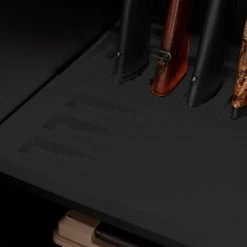 NewAge Products Secure Gun Cabinet Accessory - 36 In. 6 Gun Stock Rest  Garage Storage