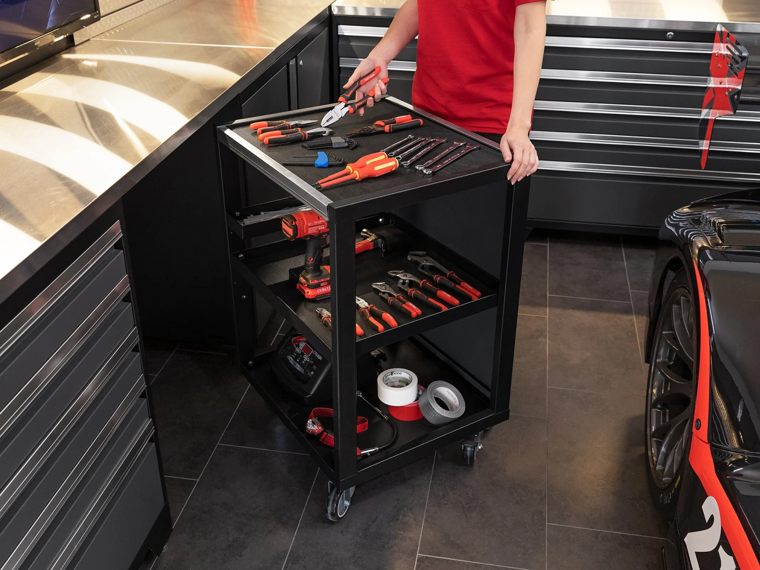 NewAge Products Pro Series Mobile Utility Cart 21 NewAge Products Pro Series Mobile Utility Cart