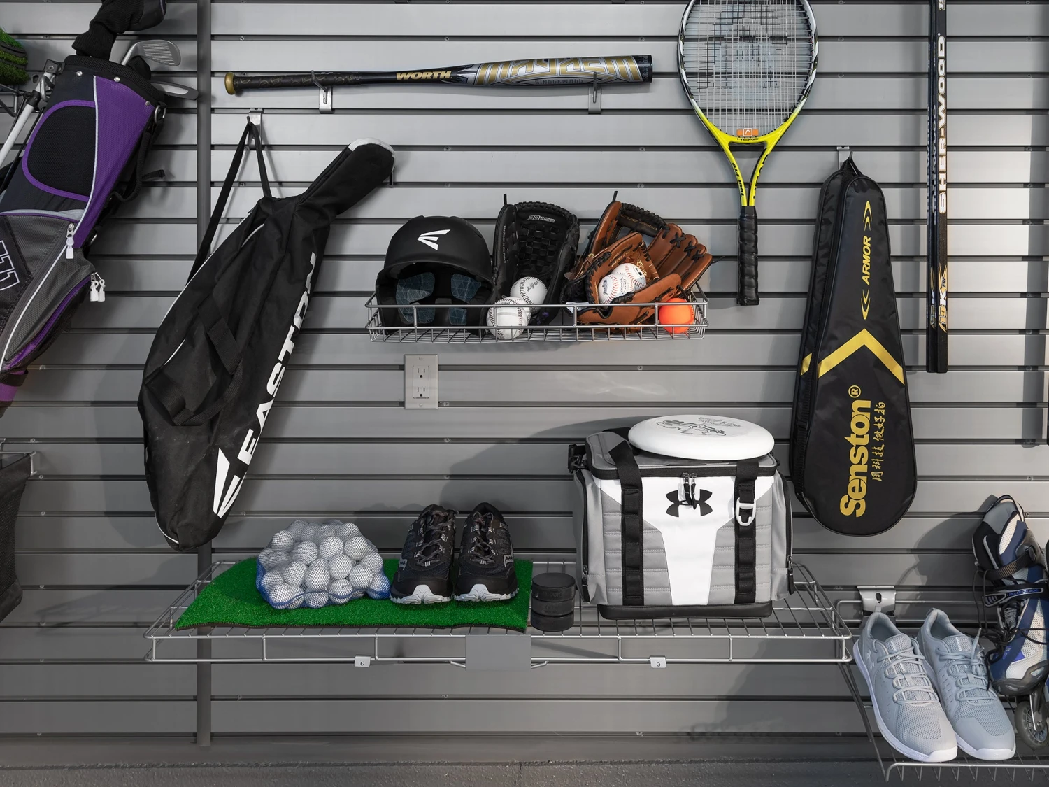 NewAge Products 4ft Wire Shelves (Pack Of 2) 3 NewAge Products 4ft Wire Shelves (Pack Of 2)