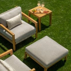 NewAge Products Sofas & Sectionals Lakeside 8 Piece Chat Set With 3-Seater Sofa And Umbrella