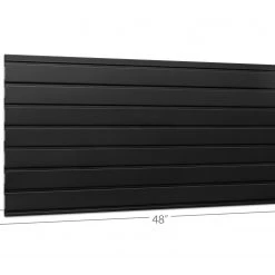 NewAge Products Bold Series 48 In. And 72 In. Slatwall Backsplash Set